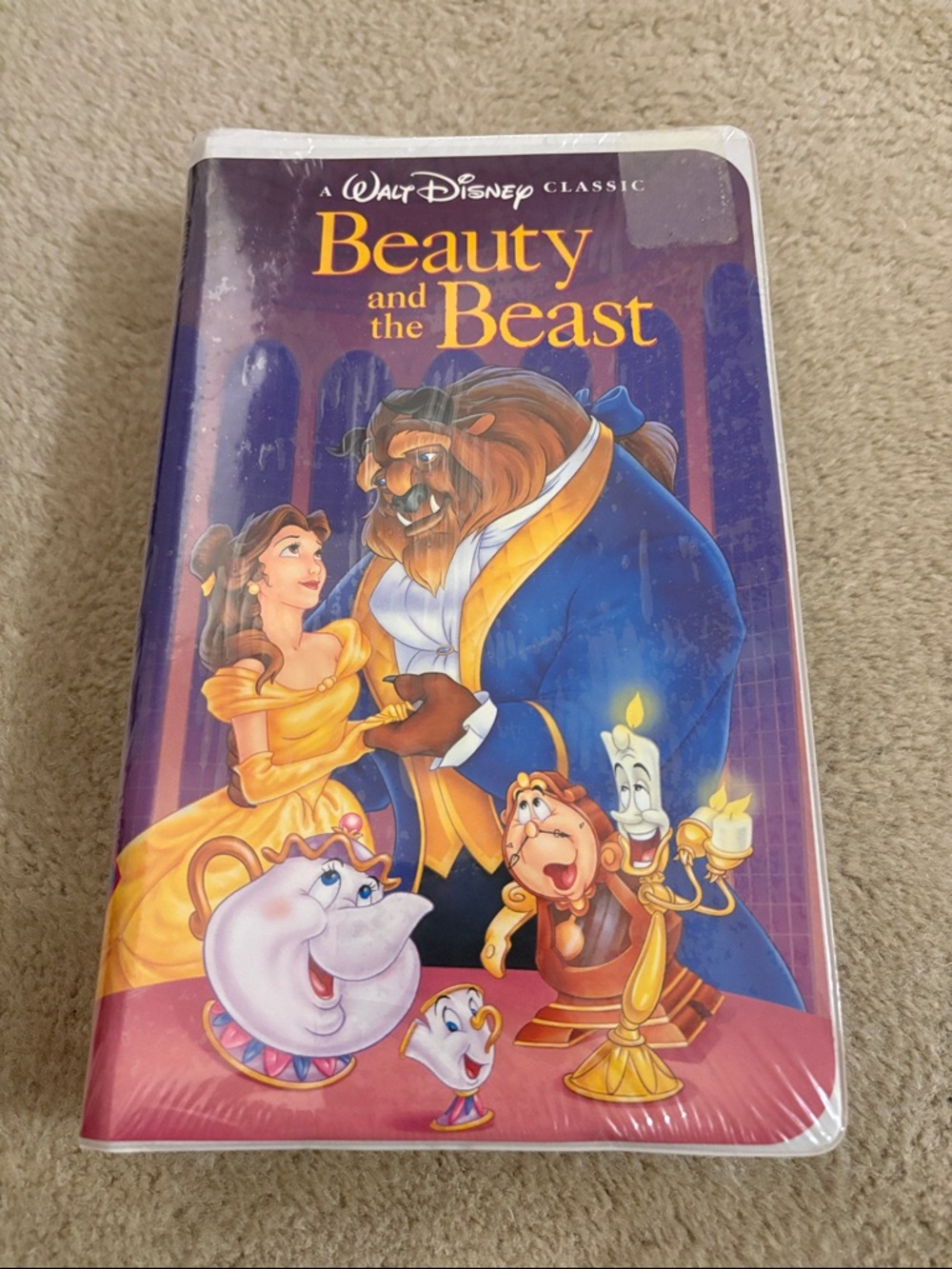 Disney Beauty and the Beast VHS - FACTORY SEALED